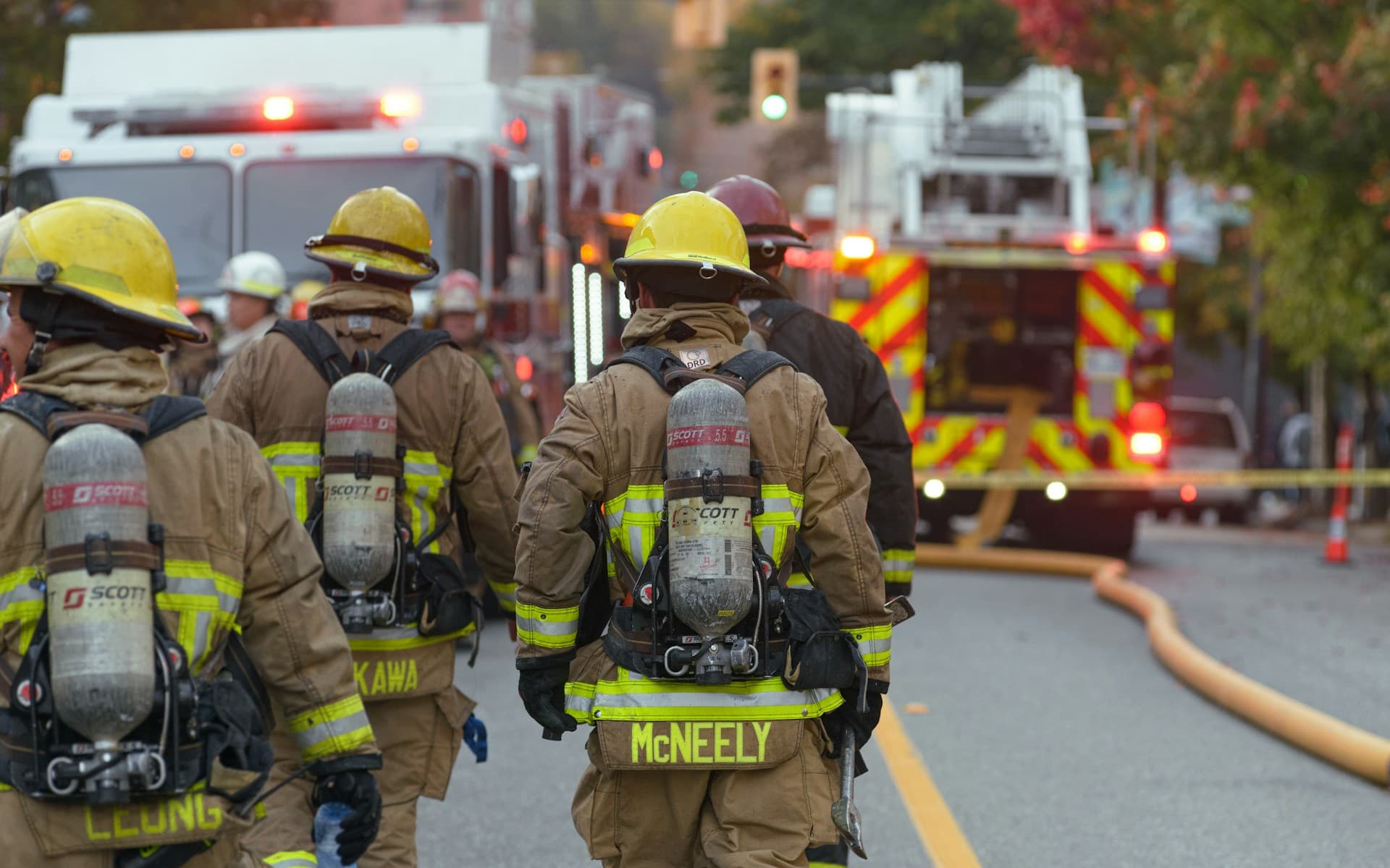 CA firefighters