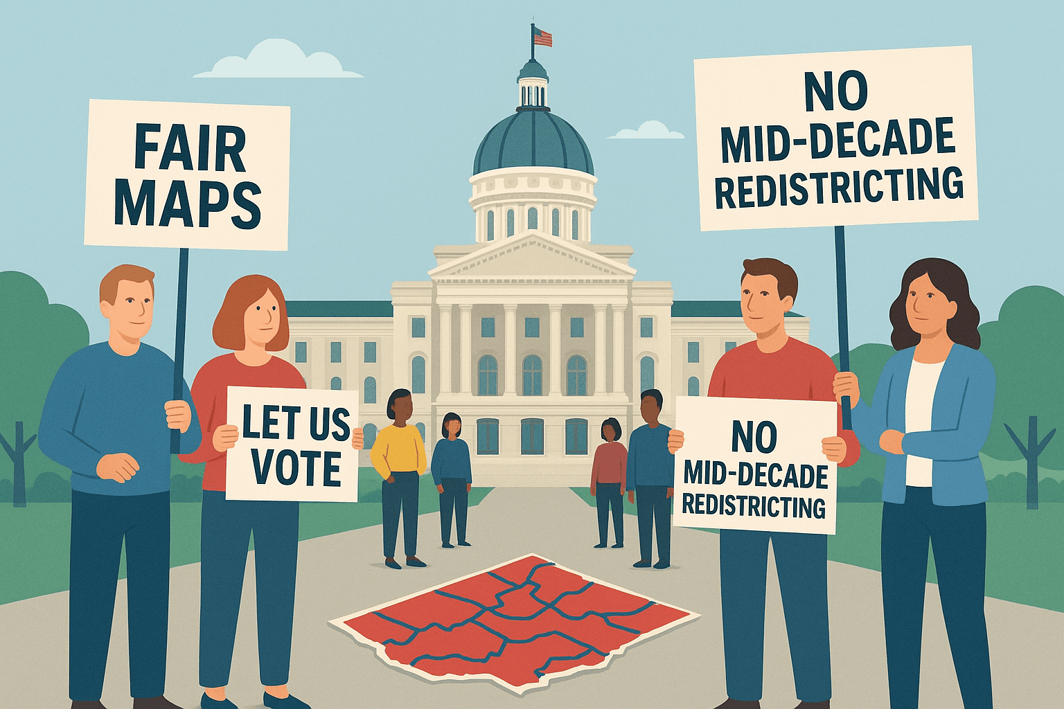 Hoosiers -- Including Republicans -- Reject Gerrymandering Attempt, Oppose Closing Primaries