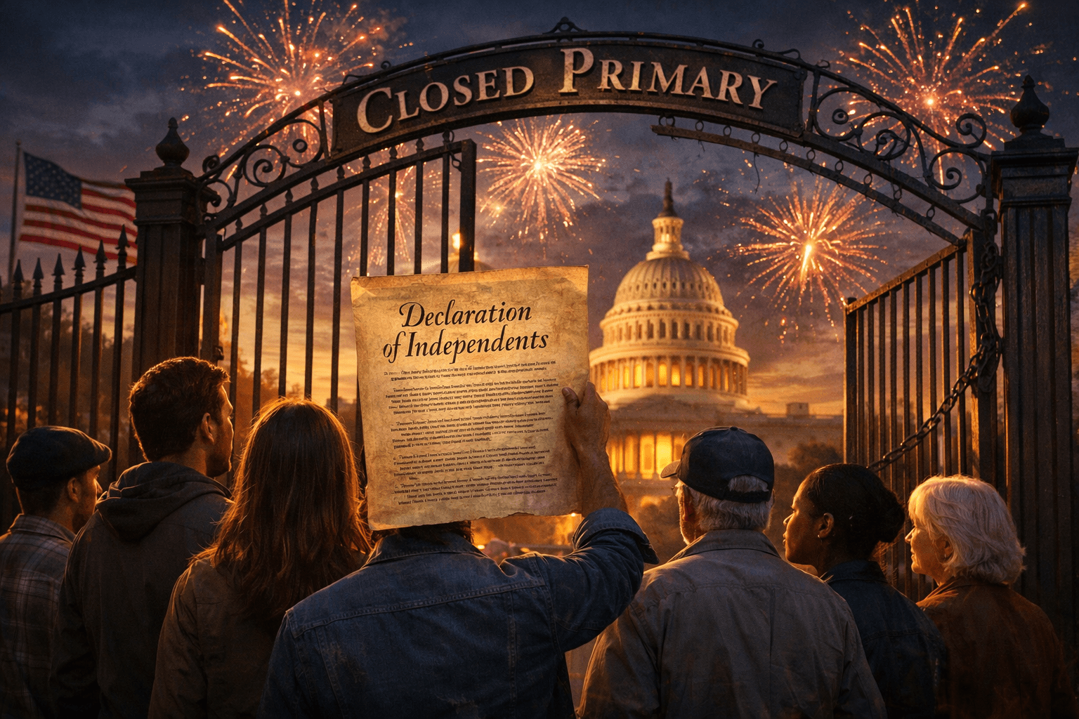 America at 250: Independent Voters Declare Independence from the Two-Party System